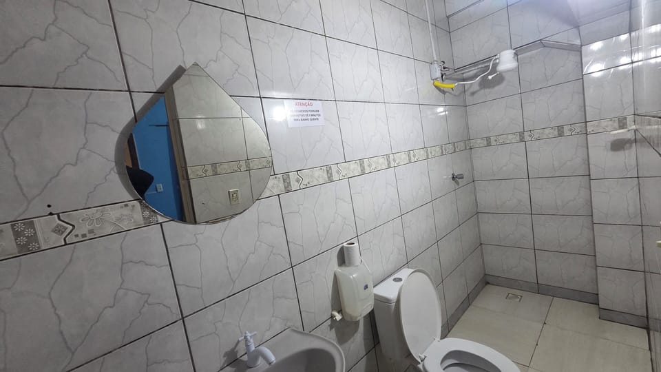 Economy Double Room | Bathroom | Shower, towels, soap, toilet paper
