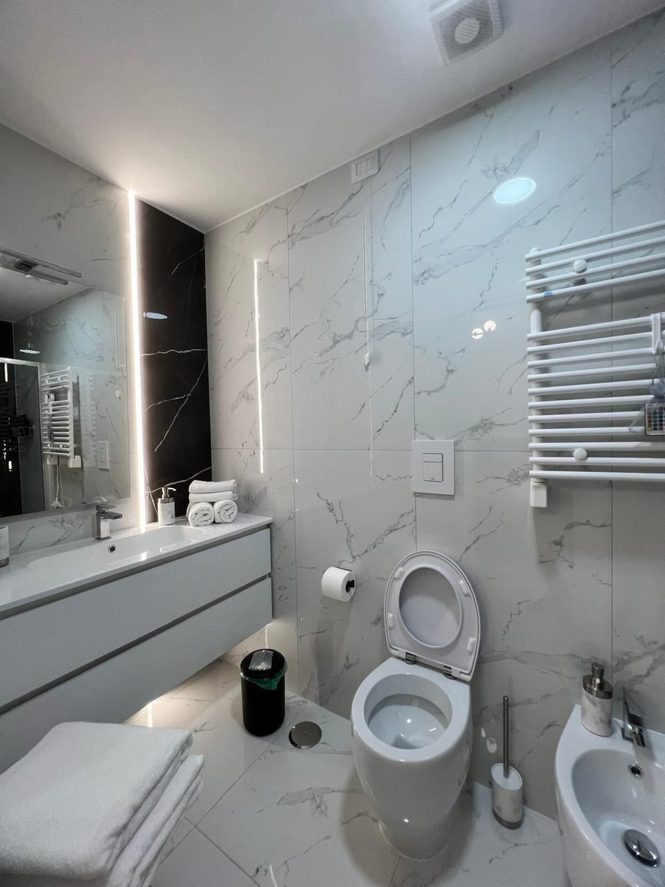 Luxury Triple Room | Bathroom | Shower, free toiletries, hair dryer, slippers