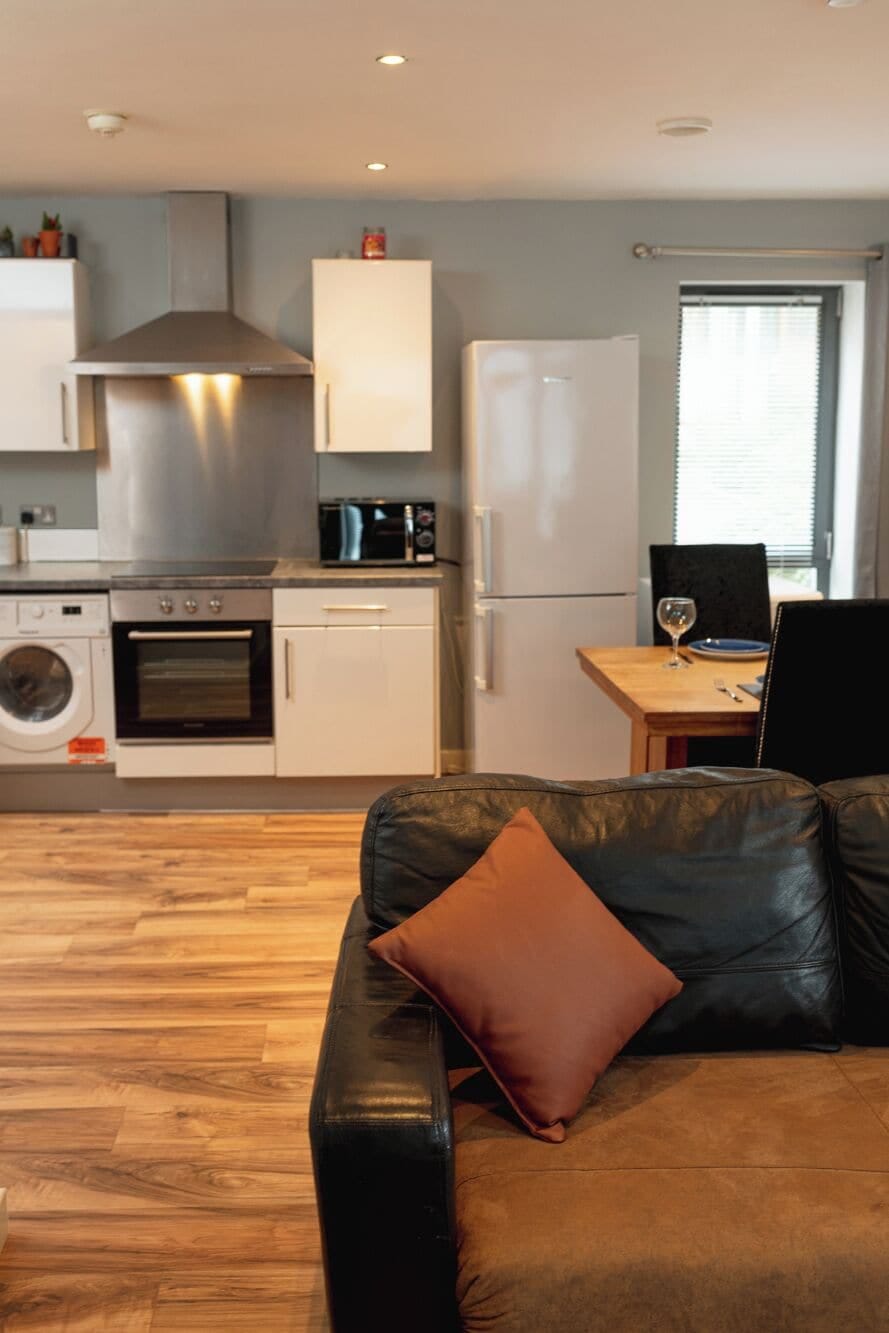 Comfort Apartment | Private kitchen | Electric kettle, eco-friendly cleaning products