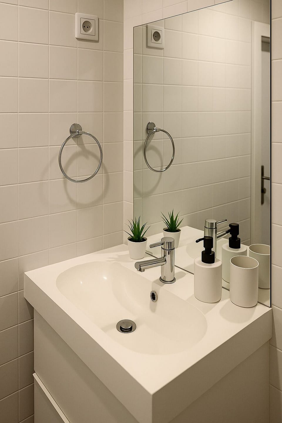 Studio | Bathroom | Free toiletries, towels, soap, shampoo