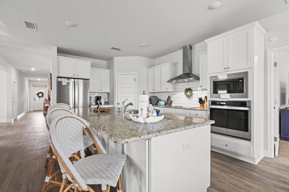 House, Resort View | Private kitchen | Coffee/tea maker, full-size fridge, microwave, oven