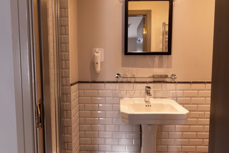 Family Room | Bathroom | Hair dryer, towels