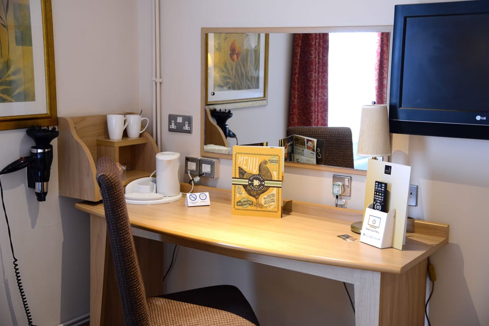Desk, iron/ironing board, free WiFi, bed sheets