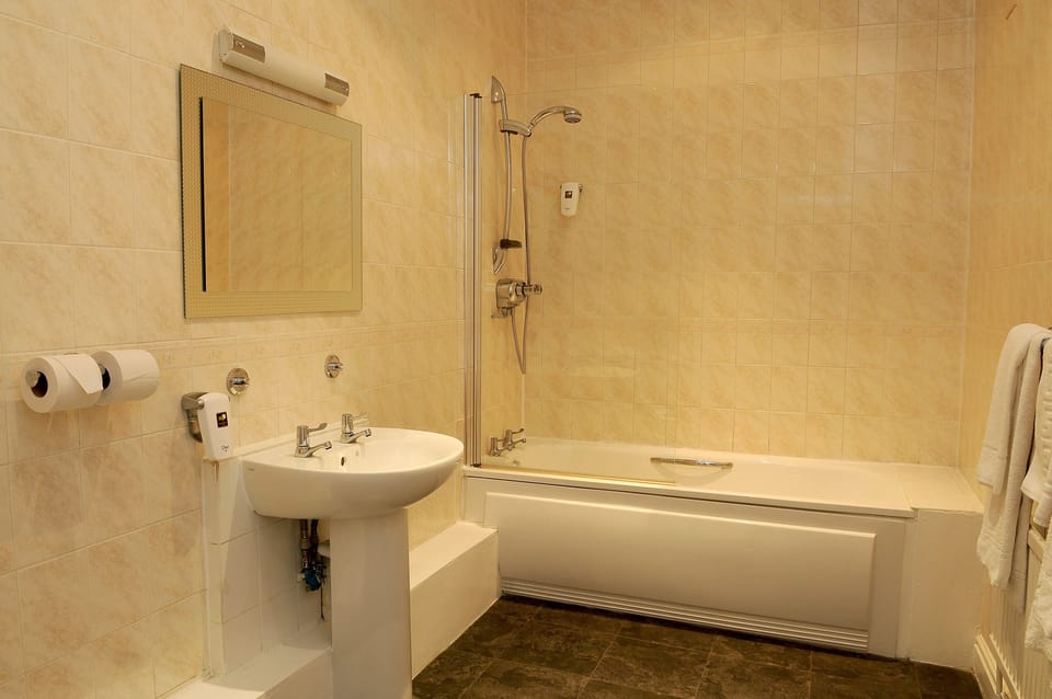 Double Room | Bathroom | Hair dryer, towels