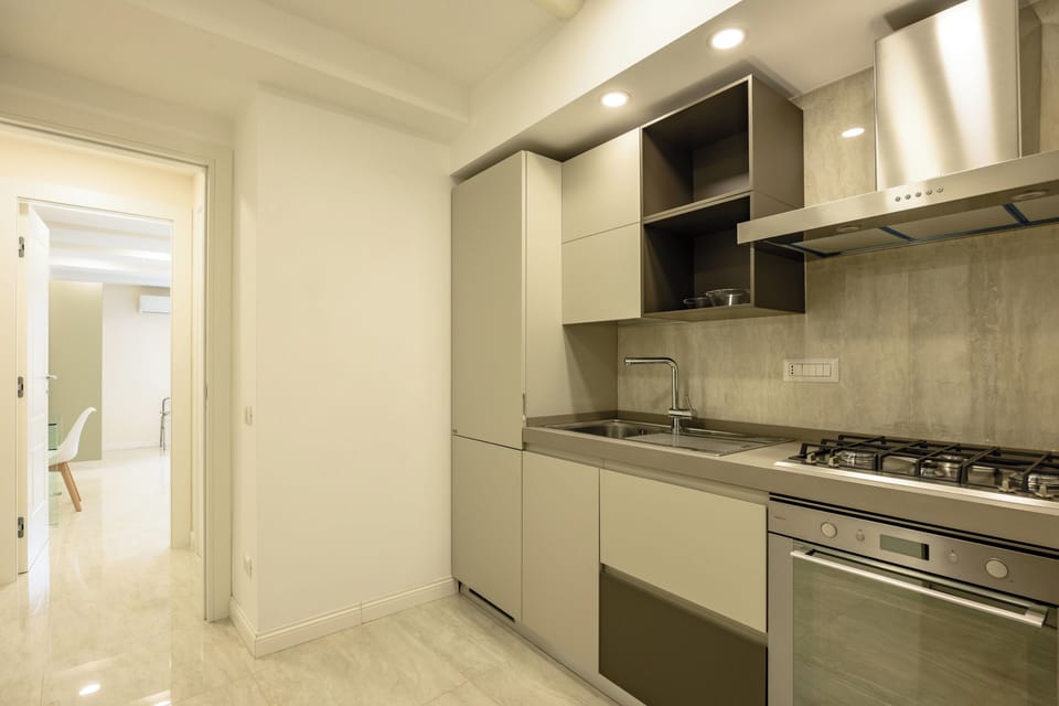 Apartment (2 Bedrooms) | Private kitchen | Oven, dishwasher, espresso maker, cookware/dishes/utensils