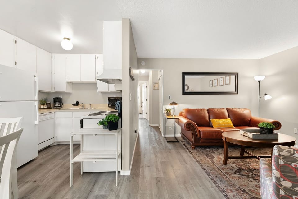 Apartment, Multiple Beds, Patio (Campus West Nest) | Living area | 42-inch flat-screen TV with digital channels