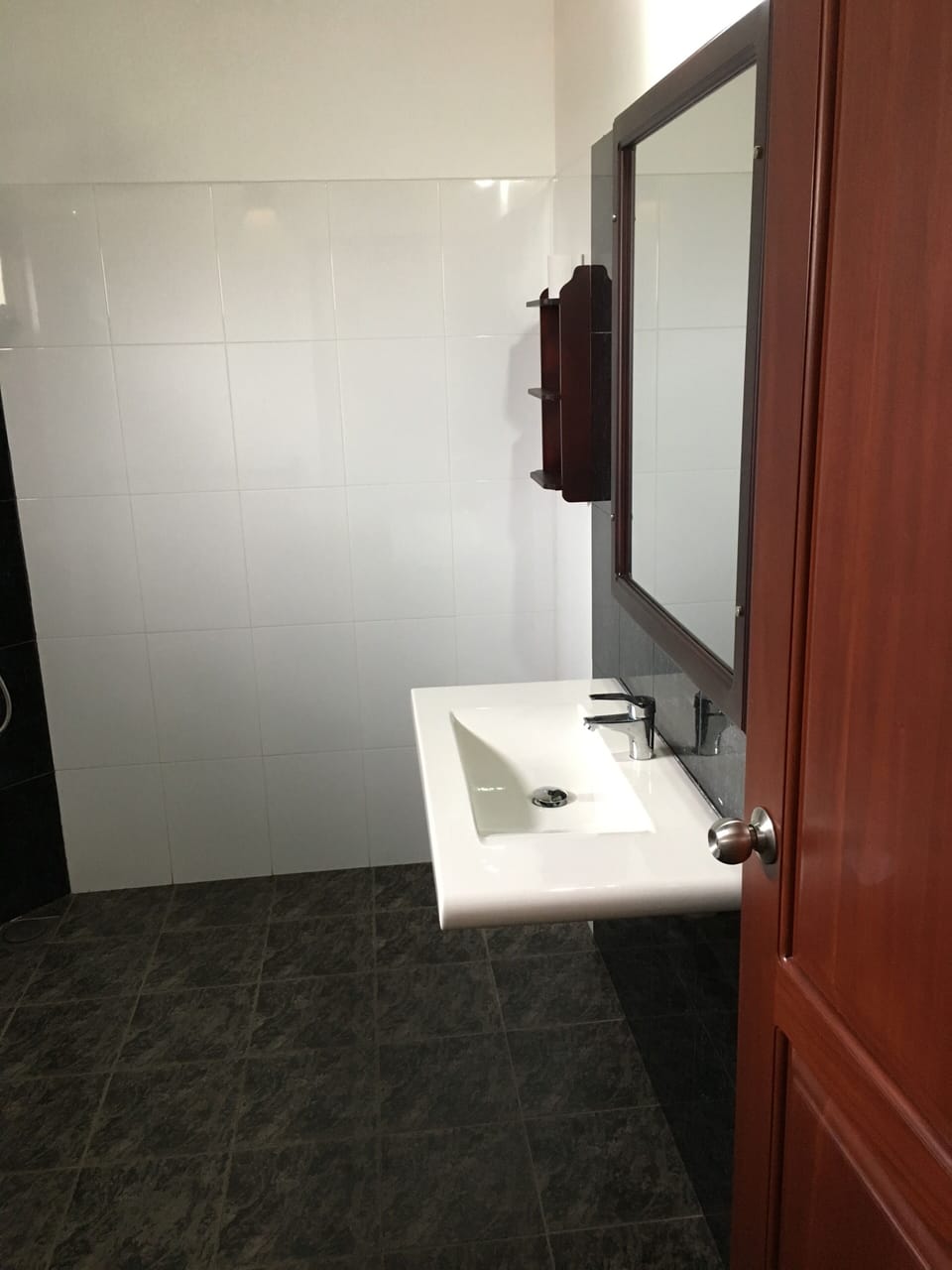Shower, rainfall showerhead, hair dryer, bidet