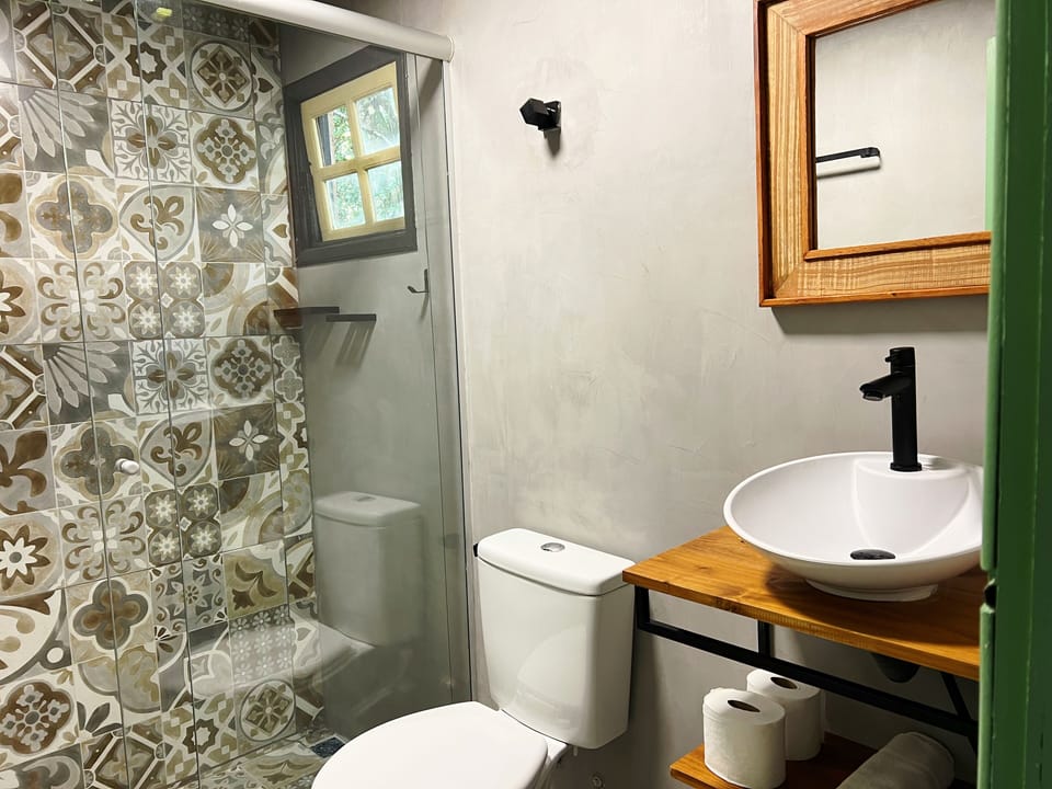 Towels, soap, toilet paper