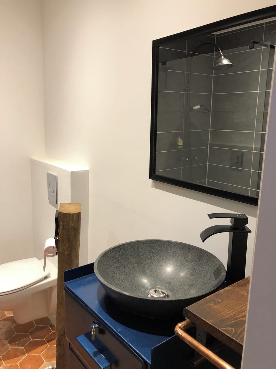 Comfort Double Room, Courtyard View | Bathroom