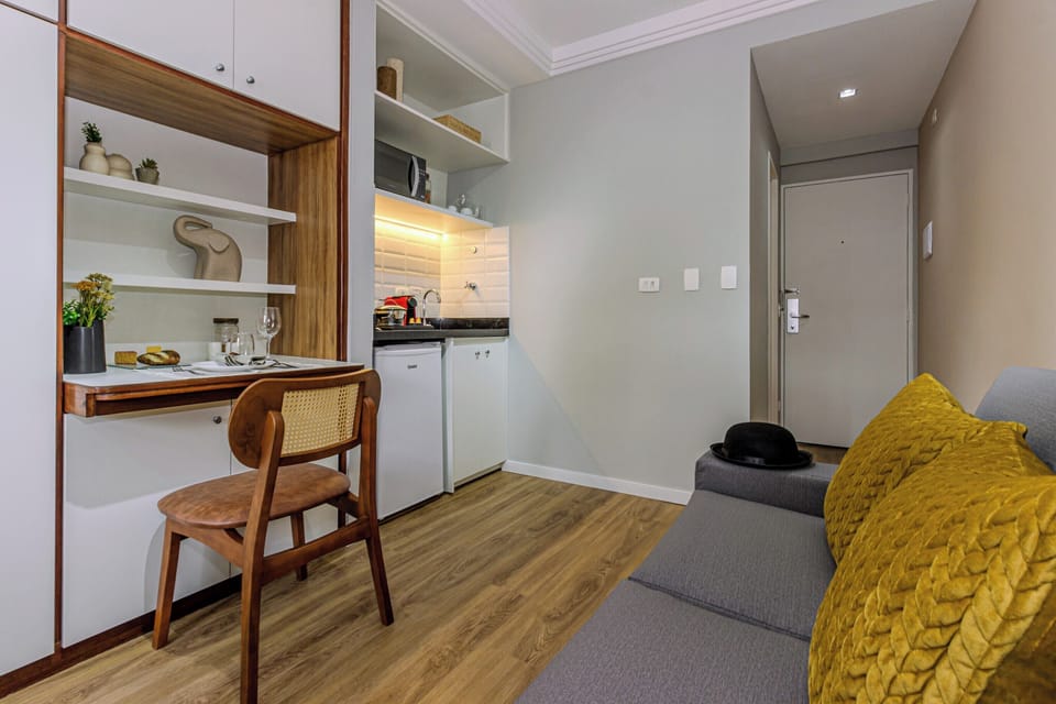 Studio Casal | Private kitchen | Fridge, microwave, stovetop, espresso maker