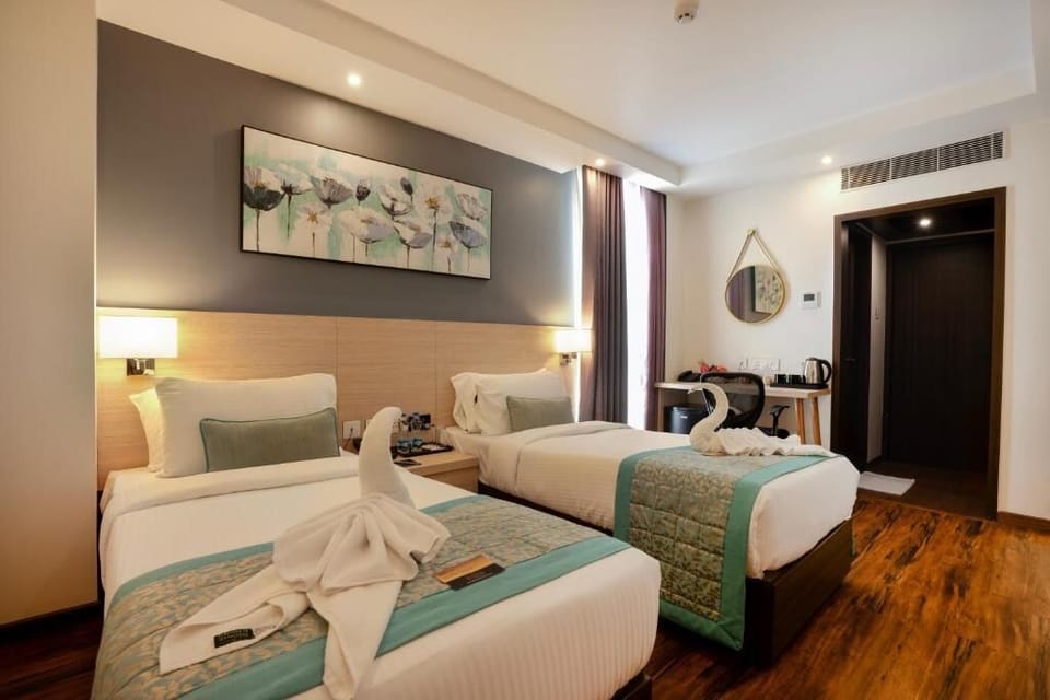 In-room safe, soundproofing, iron/ironing board (on request)