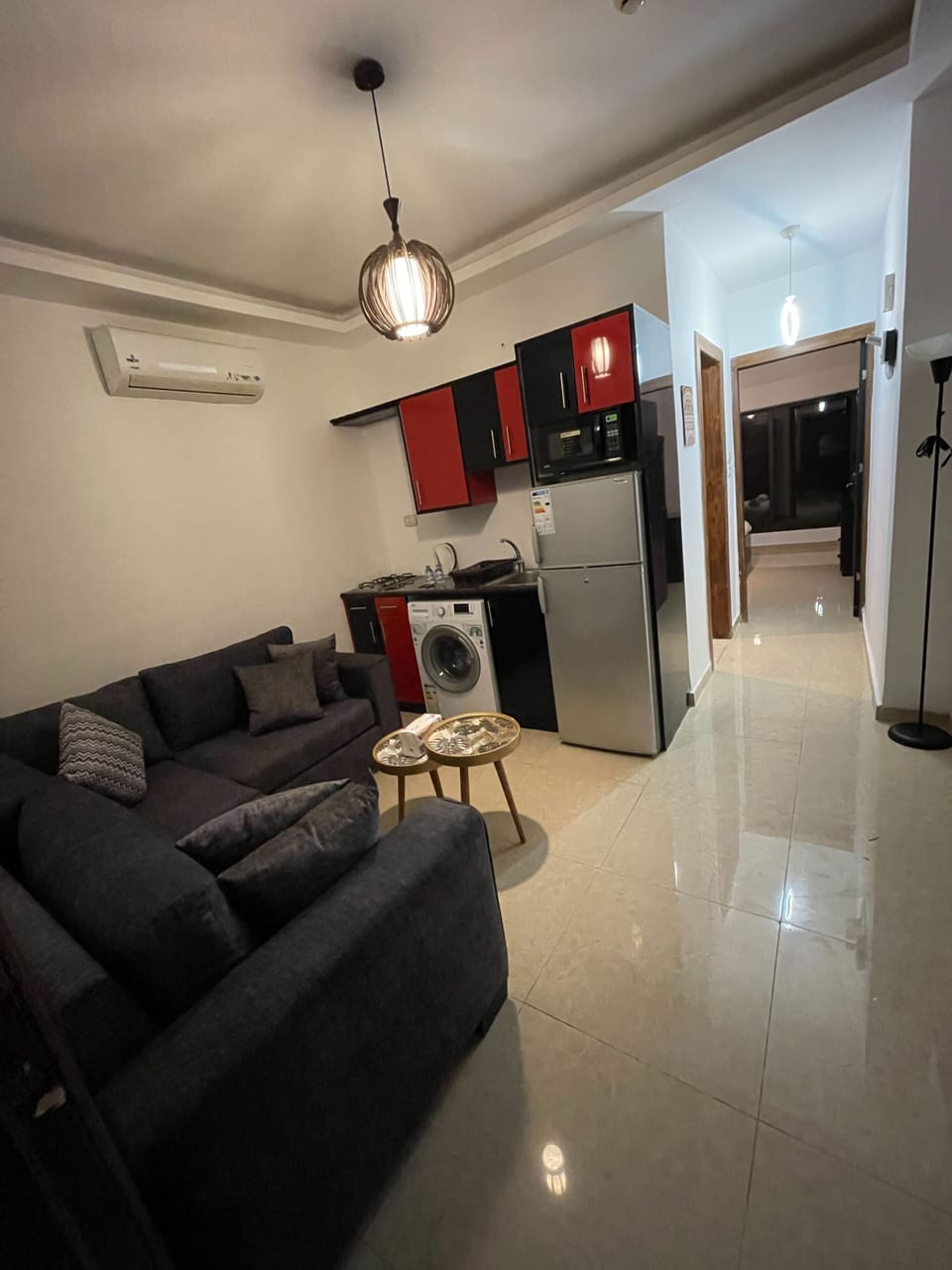 Apartment, 1 Bedroom, Accessible | Living room