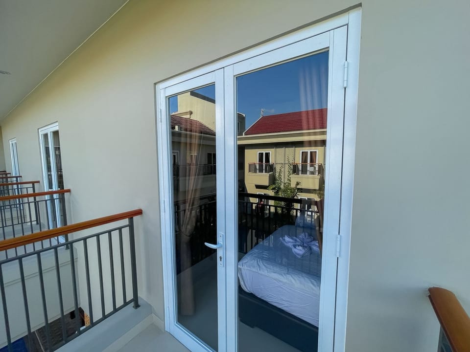 Superior Double or Twin Room, Balcony, Pool View | Terrace/patio