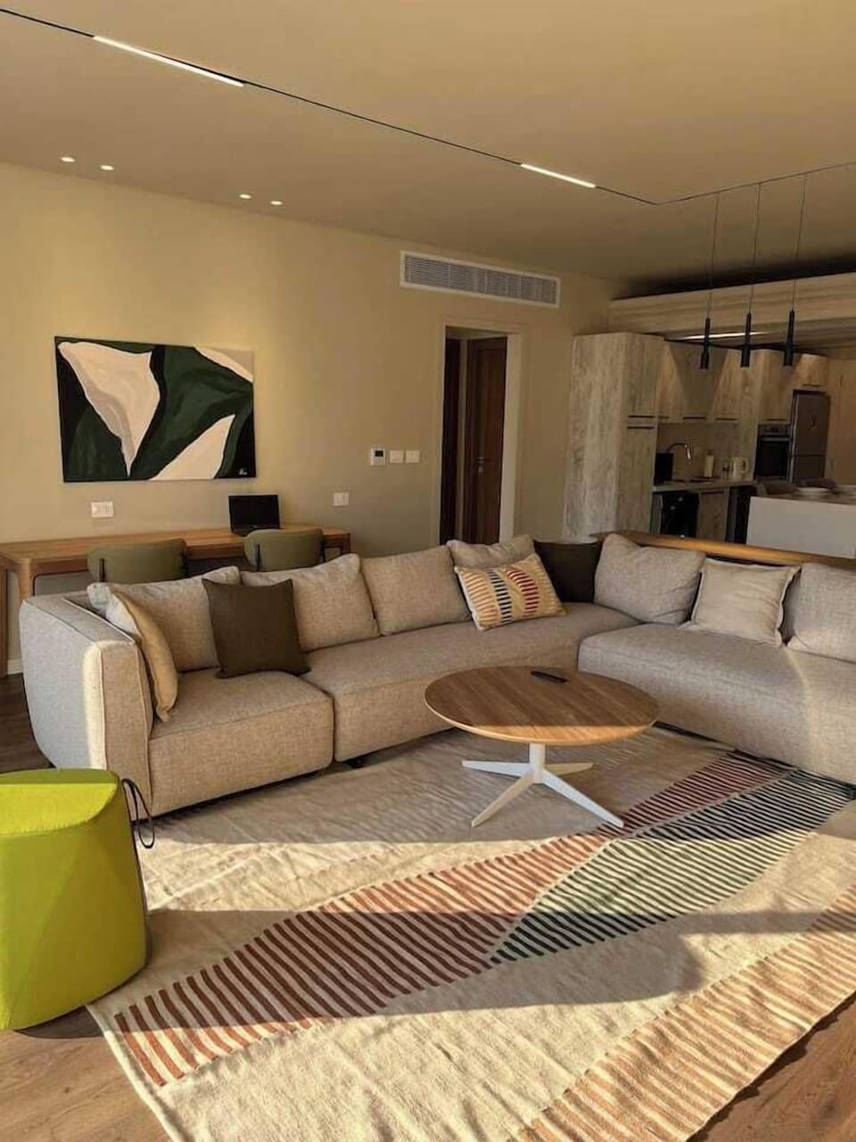 Apartment, Balcony, Garden View | Living area | Flat-screen TV
