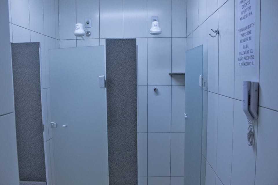 Shower, towels