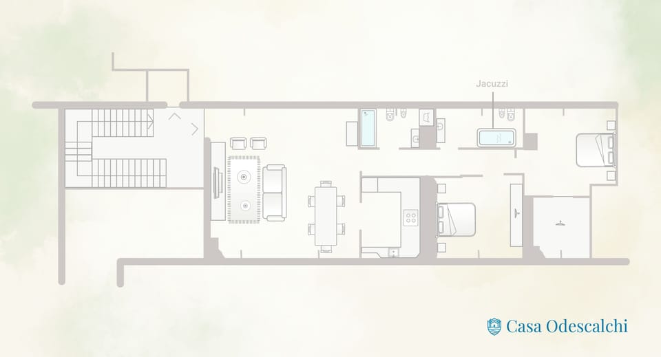 Apartment (2 Bedrooms) | Floor plan