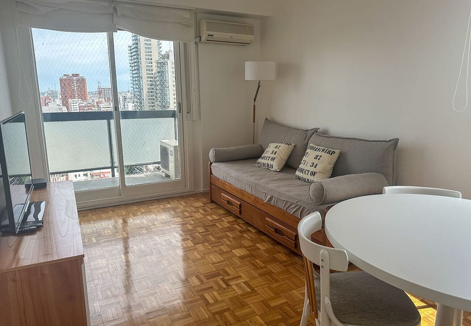 Apartment, City View | Living area