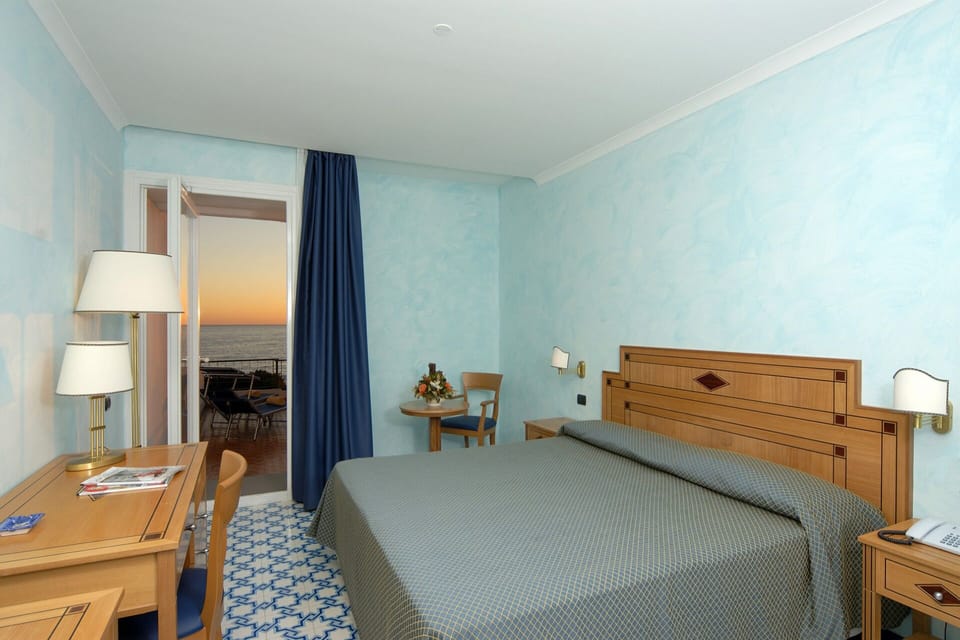 Superior Double or Twin Room, Balcony, Sea View | Hypo-allergenic bedding, minibar, in-room safe, individually decorated