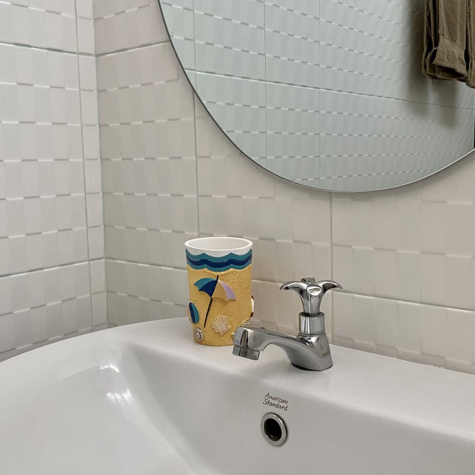 Shower, free toiletries, hair dryer, slippers