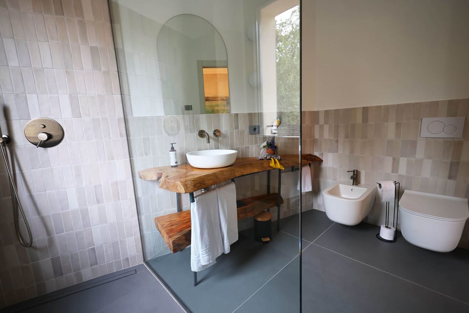 Classic Double or Twin Room | Bathroom | Free toiletries, hair dryer, bidet, heated floors