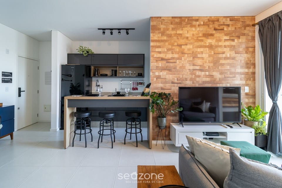 Basic Apartment | Living area | 32-inch Smart TV with digital channels