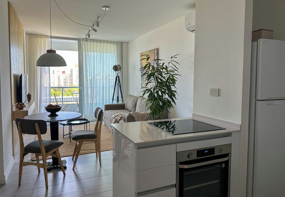 Apartment, Balcony, Garden View | Living area