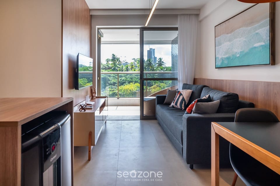 Basic Apartment | Living area | TV