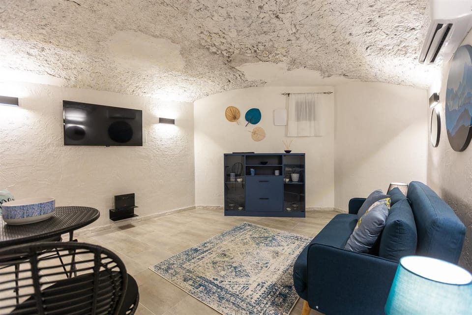 Apartment | Living area | 40-inch Smart TV with digital channels