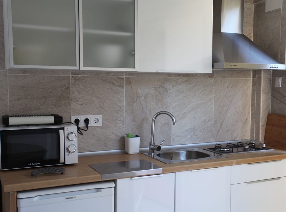 Elite Villa, Garden Area | Private kitchen | Espresso maker, shared fridge, shared microwave, highchair