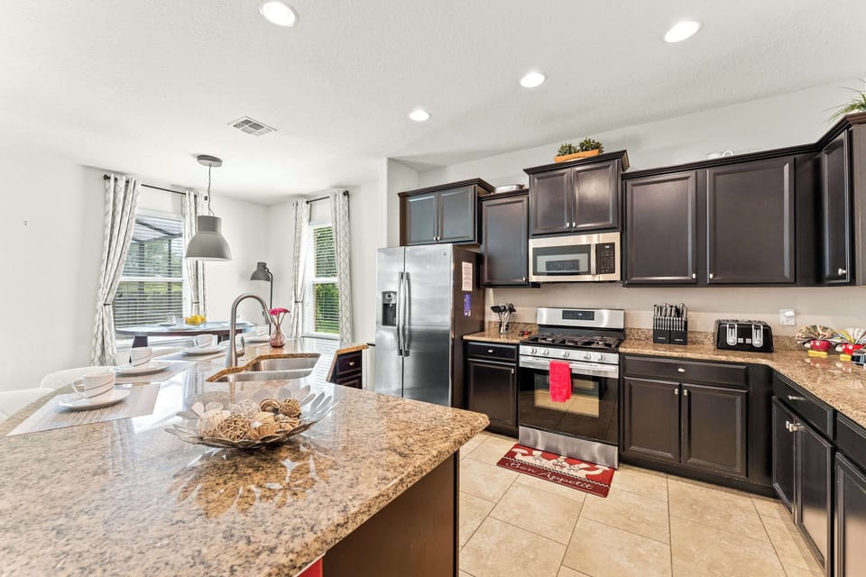 House, Multiple Beds, Pool Access, Pool View (Solterra Bliss) | Private kitchen | Fridge, microwave, stovetop, coffee/tea maker