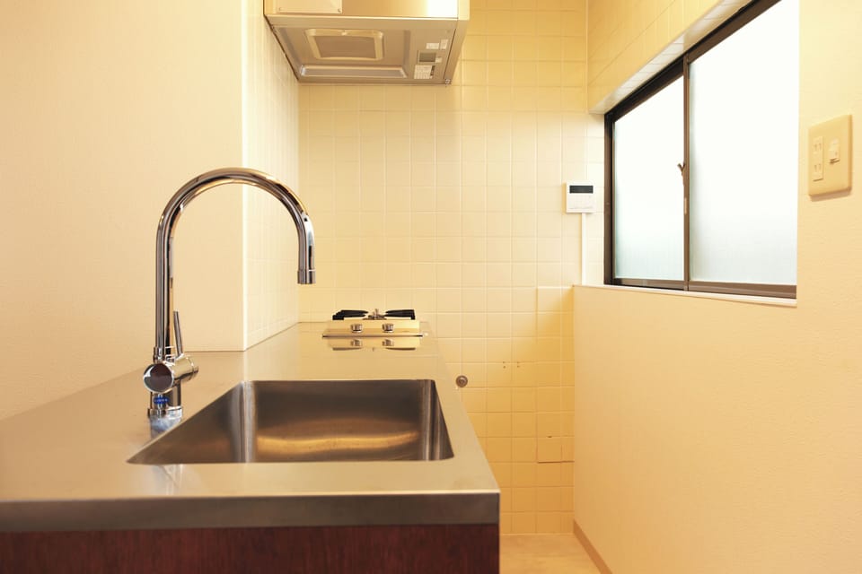 Apartment | Private kitchen | Fridge, microwave, cookware/dishes/utensils
