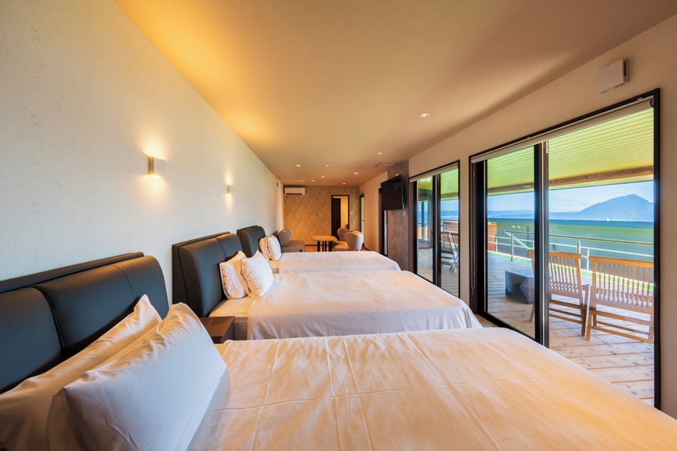 [Standard Villa / Western-style Room / 3 Beds] with Hot Spring and Mild Sauna , Non Smoking | WiFi (free)