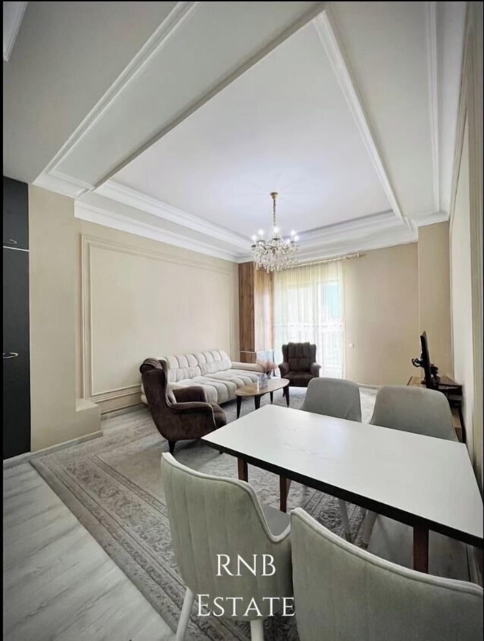 Comfort Apartment | Living area | 41-inch LED TV with digital channels