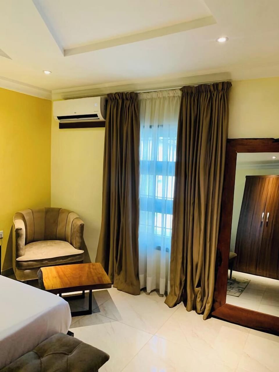 Deluxe Apartment, Balcony, City View | Desk, laptop workspace, blackout drapes, soundproofing