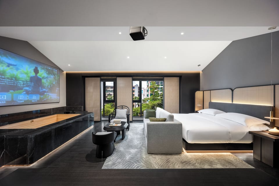 Superior Suite, City View | Premium bedding, free minibar items, blackout drapes, free WiFi