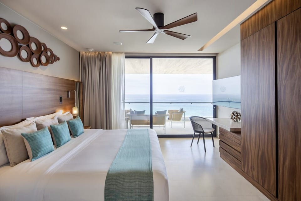 Luxury Villa, Ocean View | Premium bedding, down comforters, minibar, in-room safe