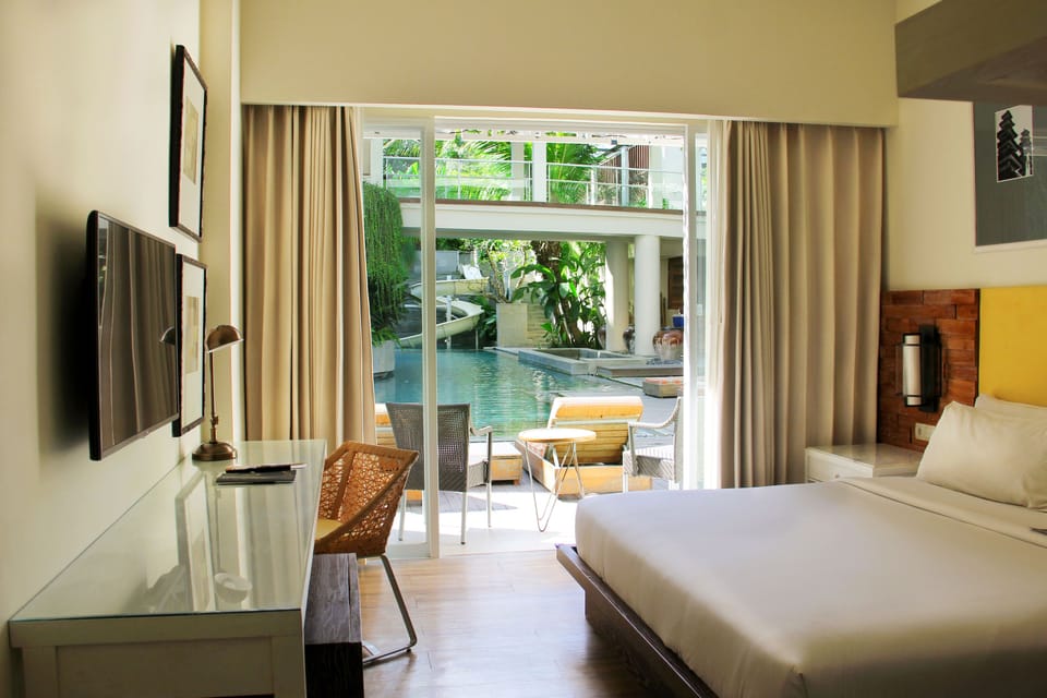 Deluxe Room, Pool Access | View from room