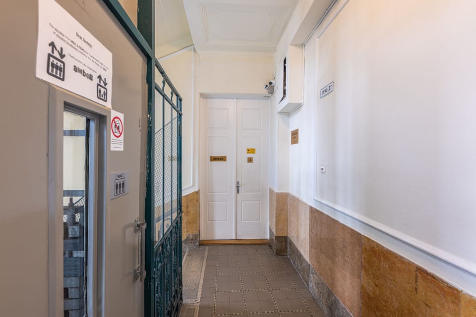 Interior entrance