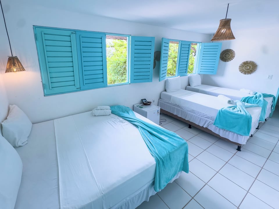 Family Quadruple Room, Courtyard View | Free WiFi