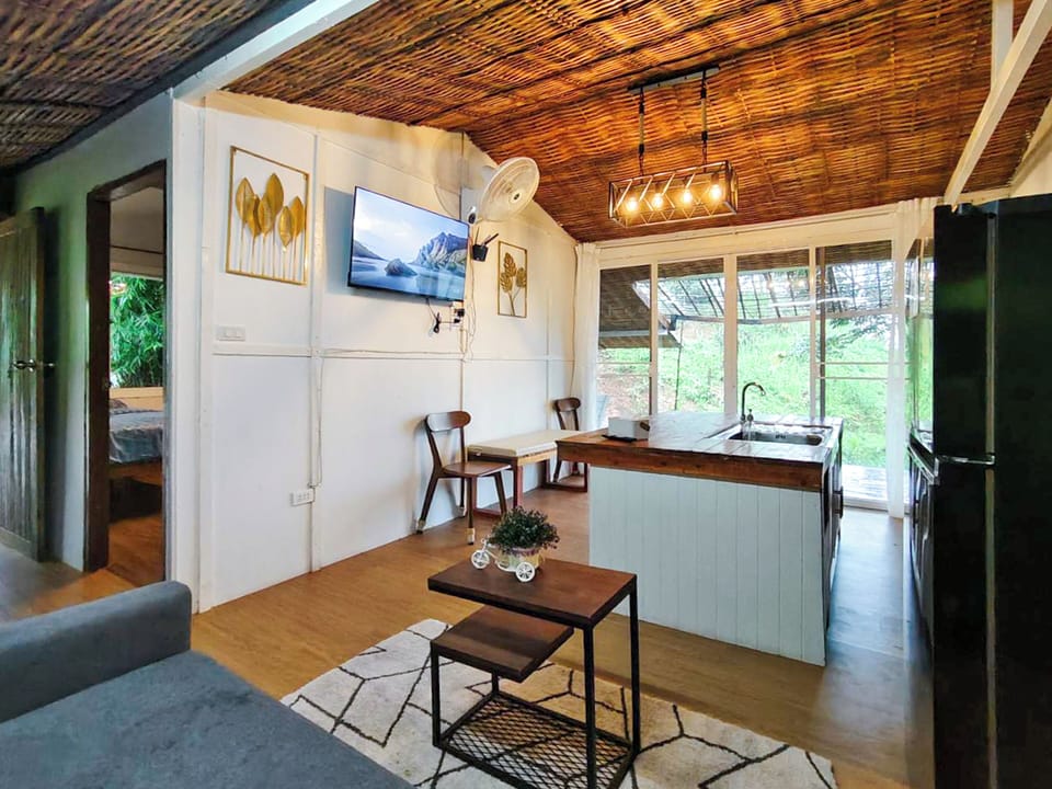 Family - Two Bedrooms (Baan M01) | Living area | TV