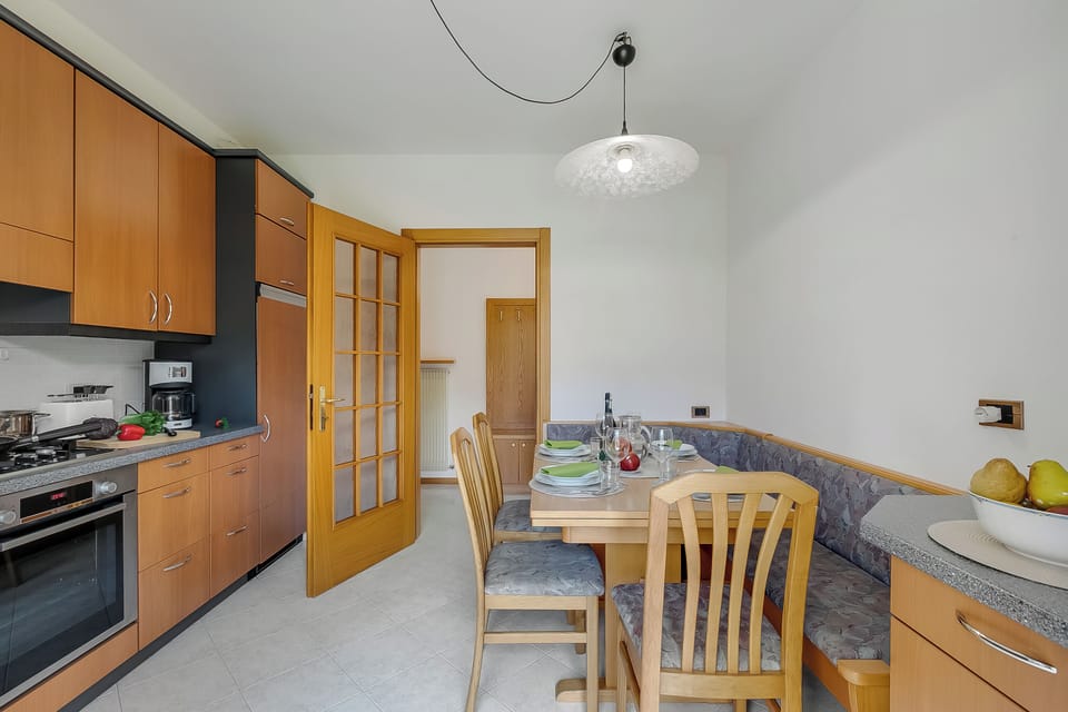 Standard Apartment, 2 Bedrooms, Balcony (The Olive Tree Garden With Mountain) | Private kitchen