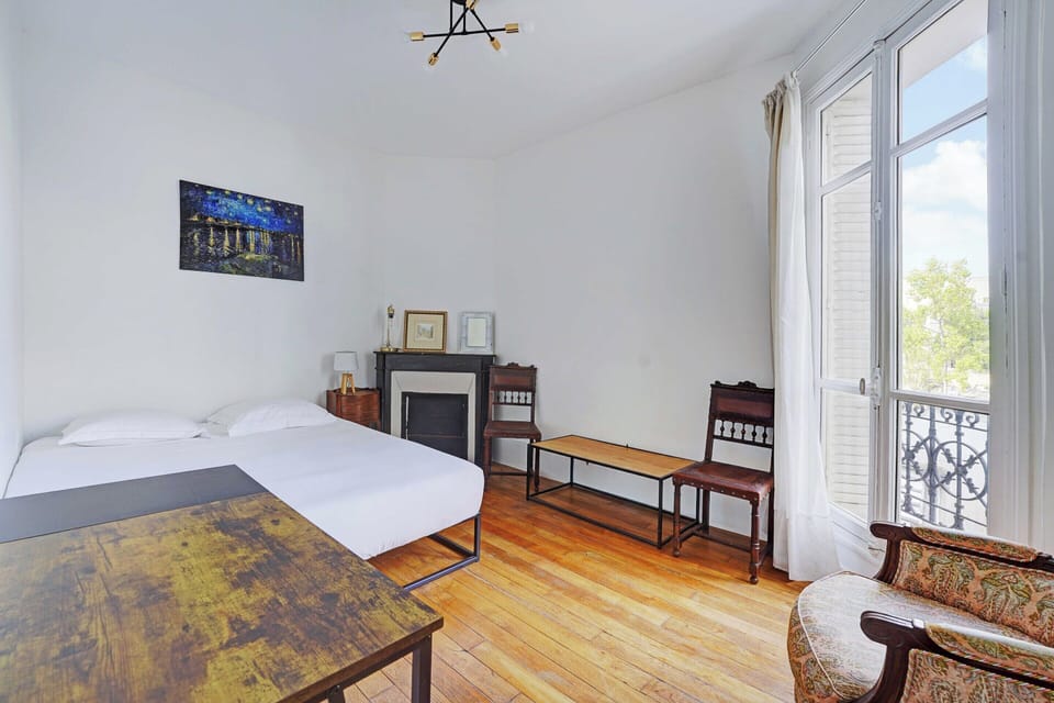 Apartment | 1 bedroom, laptop workspace, iron/ironing board, bed sheets