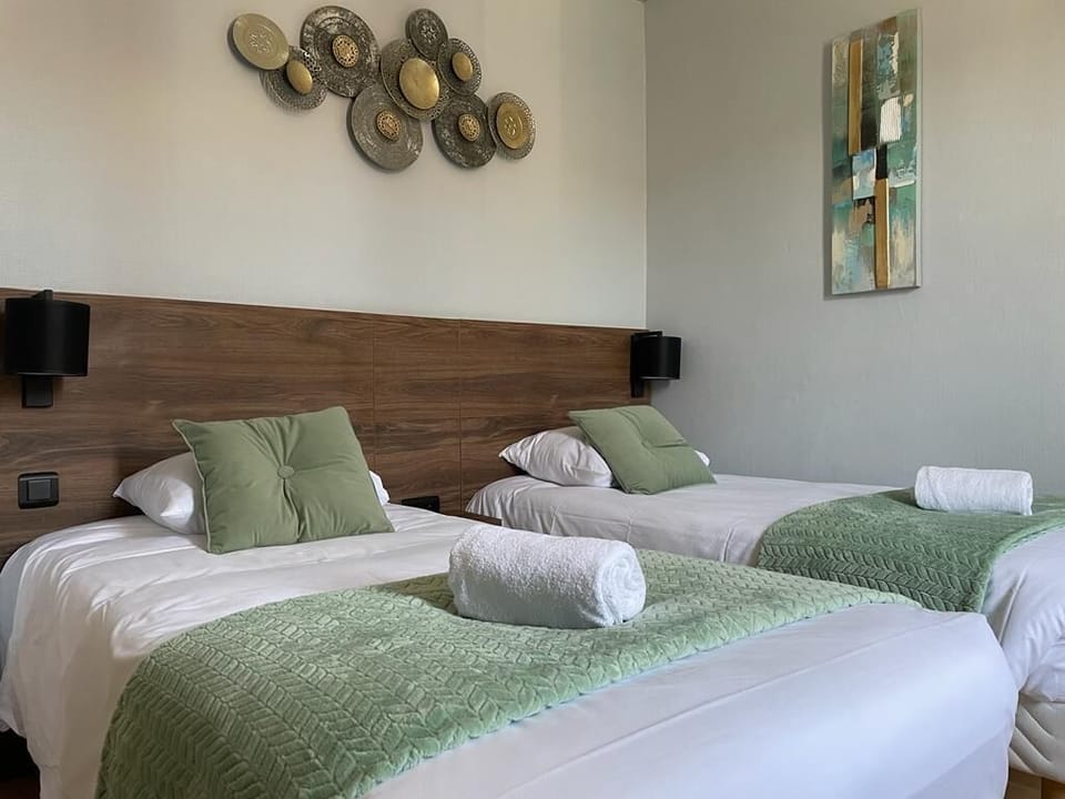 Comfort Twin Room | Premium bedding, desk, soundproofing, free WiFi