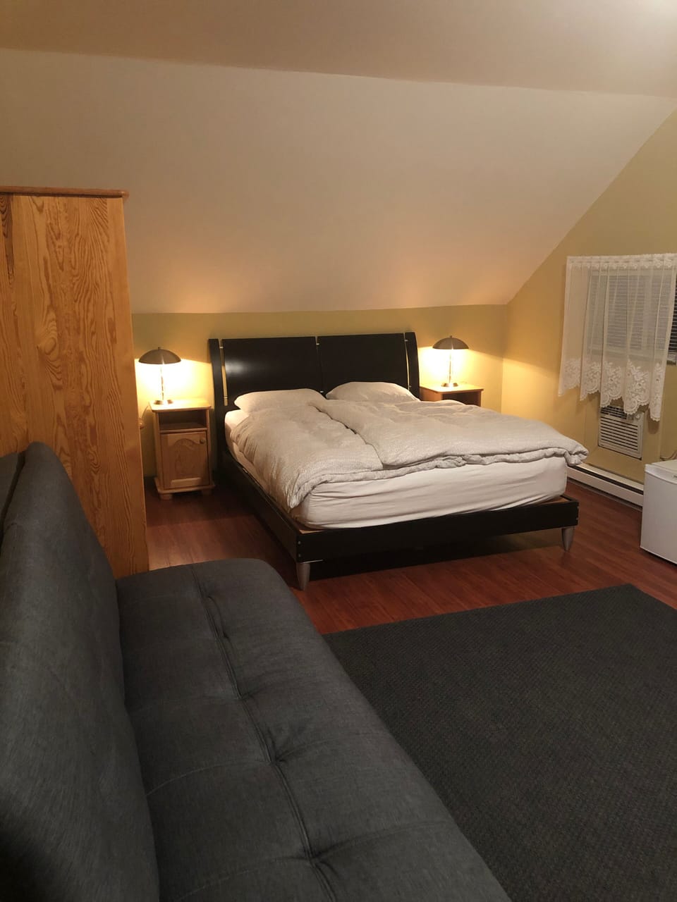 Large Double Room #2 | Premium bedding, desk, blackout drapes, soundproofing