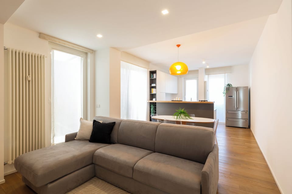 Comfort Apartment | Living area | 45-inch Smart TV with digital channels