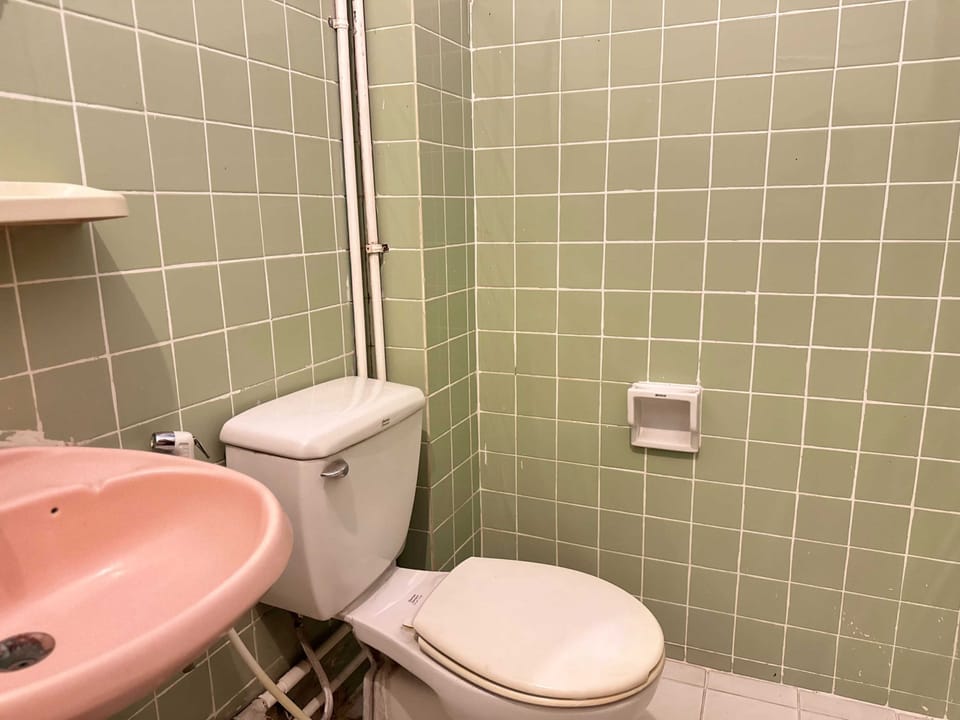 Basic Twin Room | Bathroom | Shower, towels, soap, shampoo