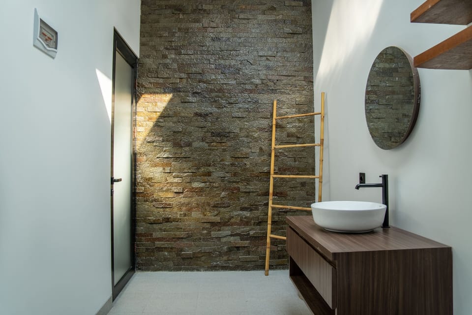 Classic Villa, 3 Bedrooms, Private Pool | Bathroom | Shower, hair dryer, bidet, towels