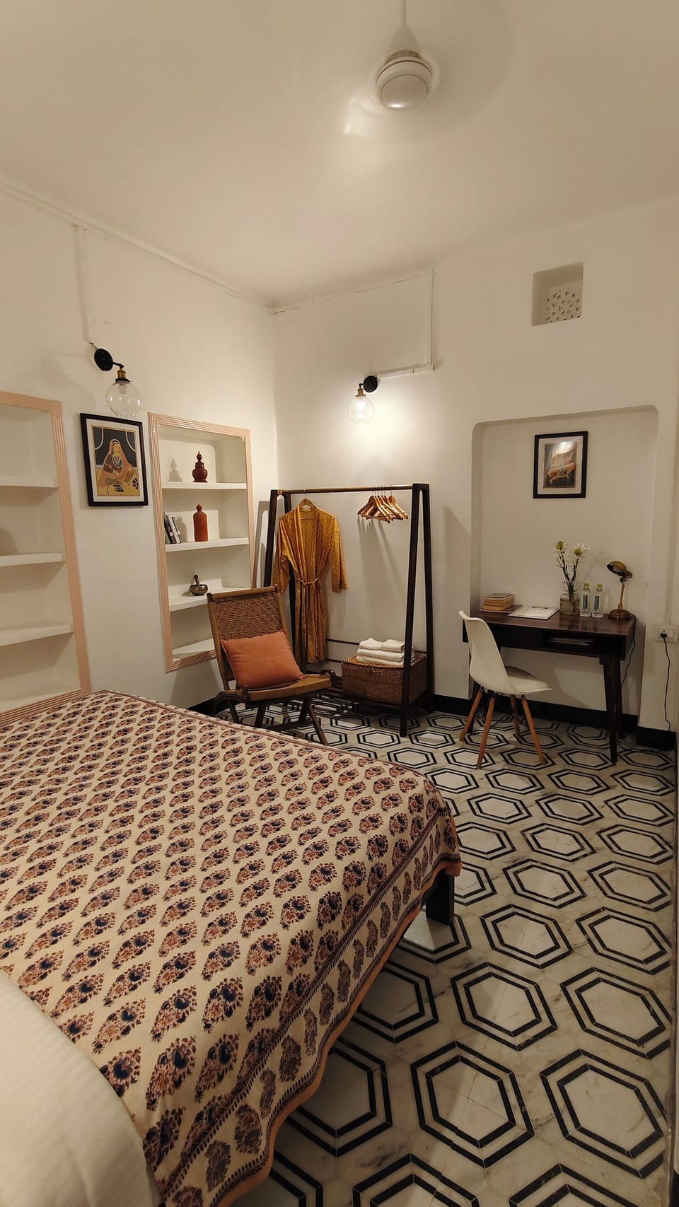 Deluxe Double Room | In-room safe, desk, laptop workspace, blackout drapes