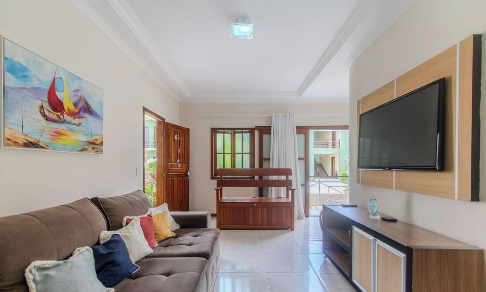 Basic Apartment | Living area | 32-inch Smart TV with digital channels