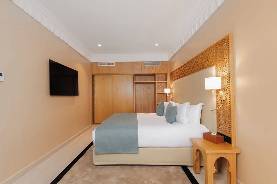 Premium bedding, individually decorated, blackout drapes, soundproofing